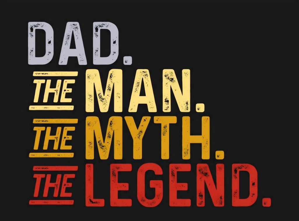 Dad The Man The Myth The Legend T-Shirt - Funny Father's Day Gift