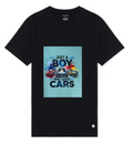 "Just a Boy Who Loves Cars" Racing Graphic Tee | Kids' Sports Car T-Shirt