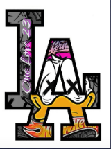 LA Dodgers Inspired Graphic T-Shirt - Los Angeles Baseball Fan Tee - Urban Duck Streetwear