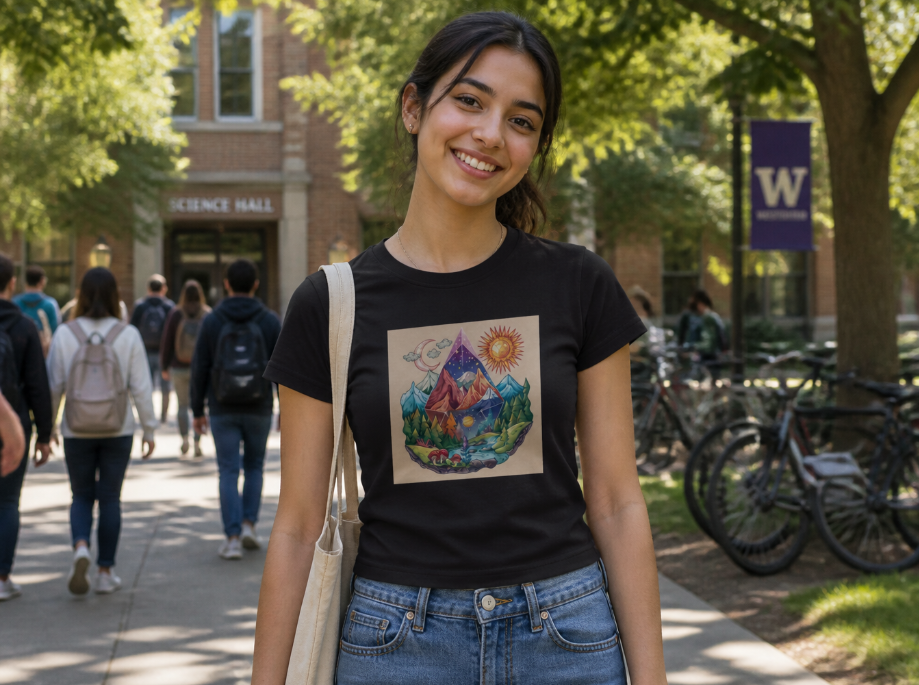 Universe in a Jar Celestial T-Shirt - Aesthetic Space Galaxy Graphic Tee