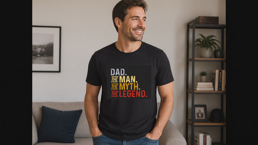 Dad The Man The Myth The Legend T-Shirt - Funny Father's Day Gift