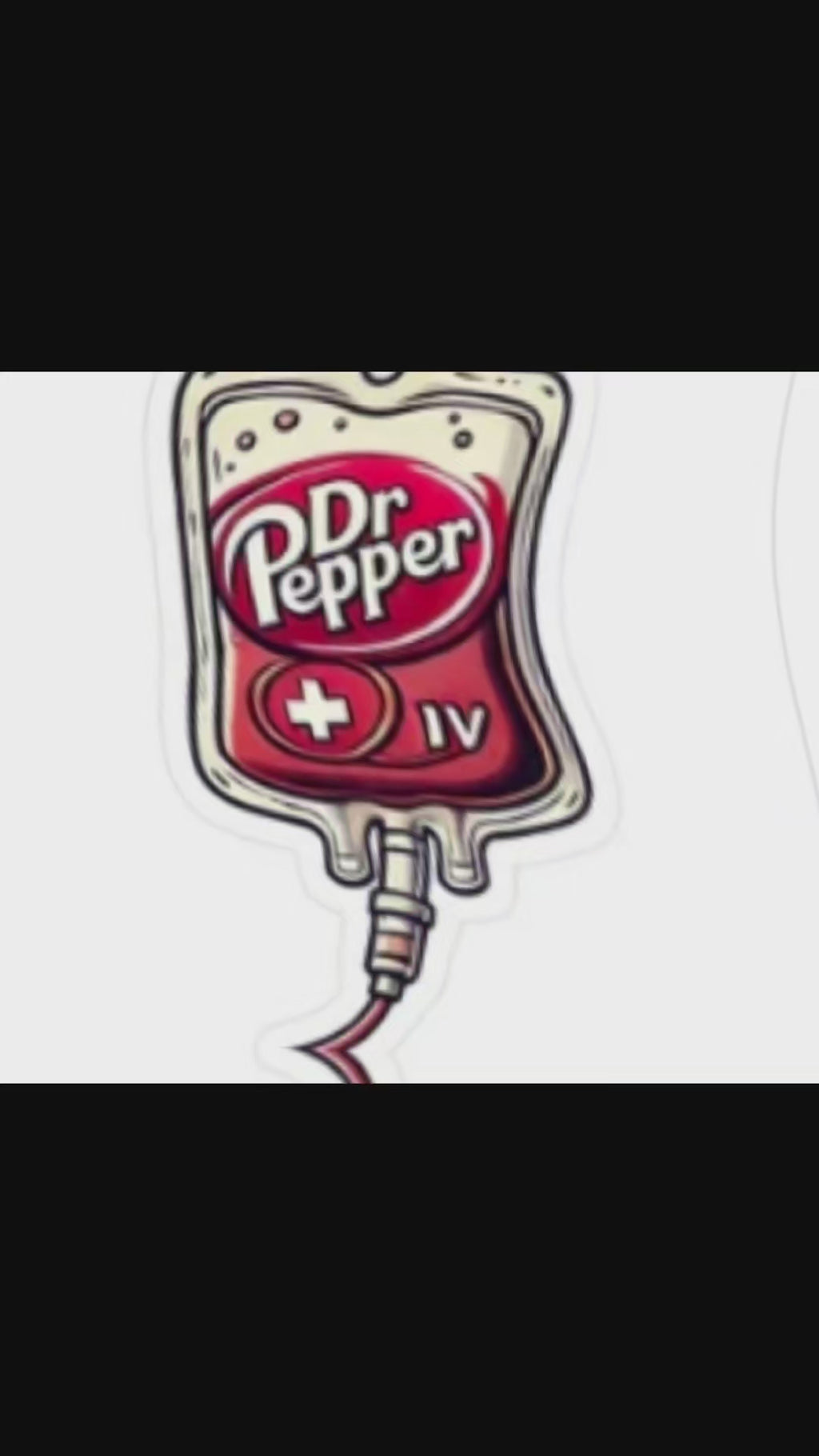 Dr Pepper IV Drip Graphic T-Shirt-Caffeine Addict Tee
