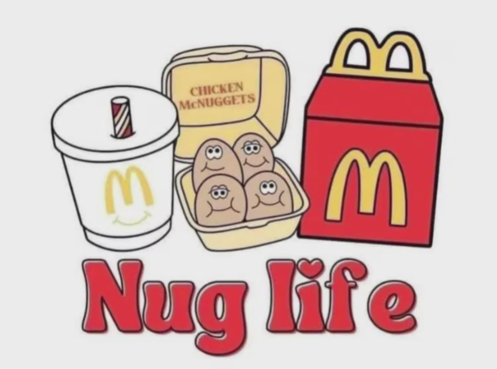 "Nug Life" Graphic Tee - Cotton T-Shirt