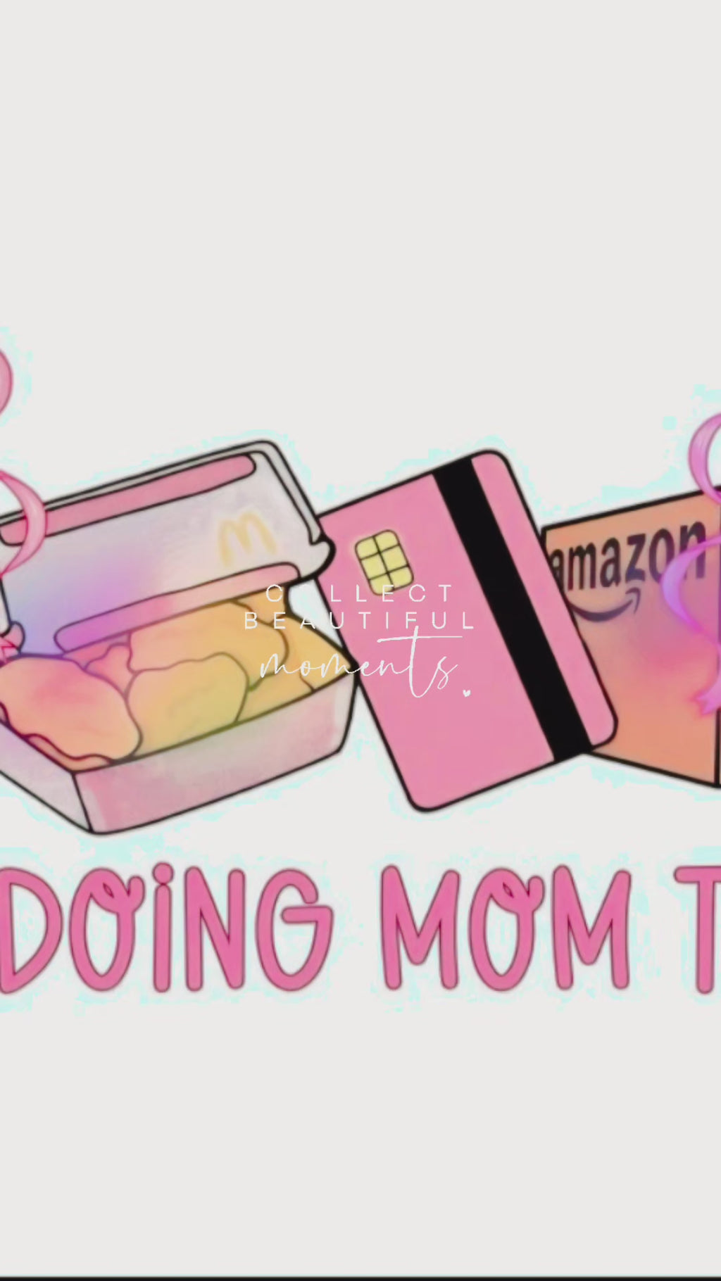 "Busy Doing Mom Things" Graphic T-Shirt - Funny Relatable Mama Tee